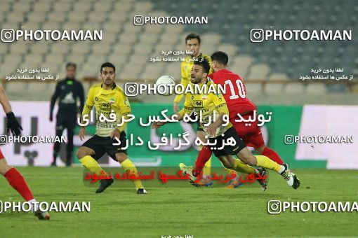 1708668, Tehran, Iran, لیگ برتر فوتبال ایران، Persian Gulf Cup، Week 7، First Leg، Persepolis 0 v 0 Sepahan on 2021/01/05 at Azadi Stadium