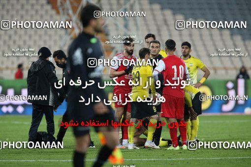 1708696, Tehran, Iran, لیگ برتر فوتبال ایران، Persian Gulf Cup، Week 7، First Leg، Persepolis 0 v 0 Sepahan on 2021/01/05 at Azadi Stadium