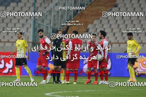 1708735, Tehran, Iran, لیگ برتر فوتبال ایران، Persian Gulf Cup، Week 7، First Leg، Persepolis 0 v 0 Sepahan on 2021/01/05 at Azadi Stadium