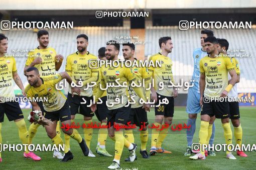 1708718, Tehran, Iran, لیگ برتر فوتبال ایران، Persian Gulf Cup، Week 7، First Leg، Persepolis 0 v 0 Sepahan on 2021/01/05 at Azadi Stadium