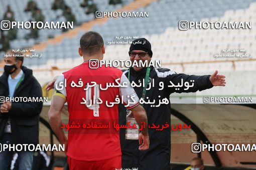 1708710, Tehran, Iran, لیگ برتر فوتبال ایران، Persian Gulf Cup، Week 7، First Leg، Persepolis 0 v 0 Sepahan on 2021/01/05 at Azadi Stadium