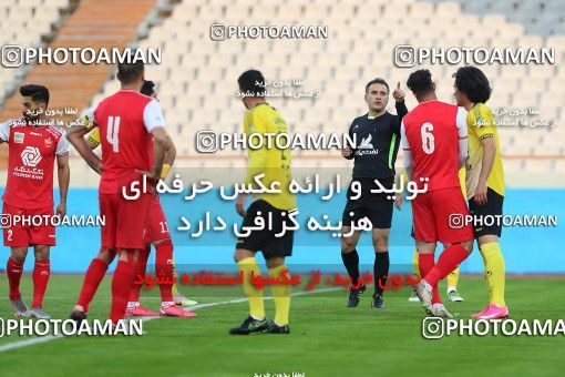 1552976, Tehran, Iran, لیگ برتر فوتبال ایران، Persian Gulf Cup، Week 7، First Leg، Persepolis 0 v 0 Sepahan on 2021/01/05 at Azadi Stadium