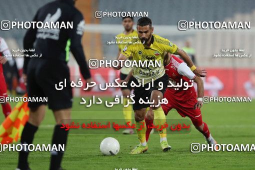 1553031, Tehran, Iran, لیگ برتر فوتبال ایران، Persian Gulf Cup، Week 7، First Leg، Persepolis 0 v 0 Sepahan on 2021/01/05 at Azadi Stadium
