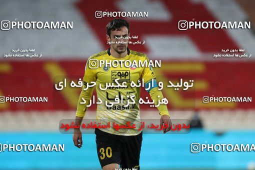1553016, Tehran, Iran, لیگ برتر فوتبال ایران، Persian Gulf Cup، Week 7، First Leg، Persepolis 0 v 0 Sepahan on 2021/01/05 at Azadi Stadium