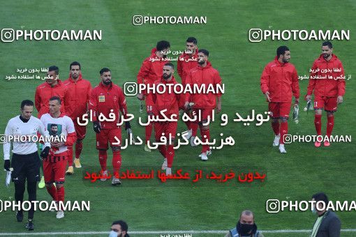 1554093, Tehran, Iran, لیگ برتر فوتبال ایران، Persian Gulf Cup، Week 8، First Leg، Esteghlal 2 v 2 Persepolis on 2021/01/11 at Azadi Stadium