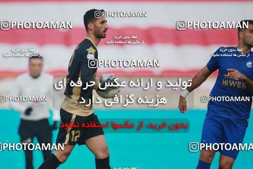 1553959, Tehran, Iran, لیگ برتر فوتبال ایران، Persian Gulf Cup، Week 8، First Leg، Esteghlal 2 v 2 Persepolis on 2021/01/11 at Azadi Stadium