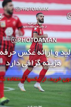 1553961, Tehran, Iran, لیگ برتر فوتبال ایران، Persian Gulf Cup، Week 8، First Leg، Esteghlal 2 v 2 Persepolis on 2021/01/11 at Azadi Stadium