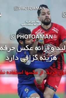 1554052, Tehran, Iran, لیگ برتر فوتبال ایران، Persian Gulf Cup، Week 8، First Leg، Esteghlal 2 v 2 Persepolis on 2021/01/11 at Azadi Stadium