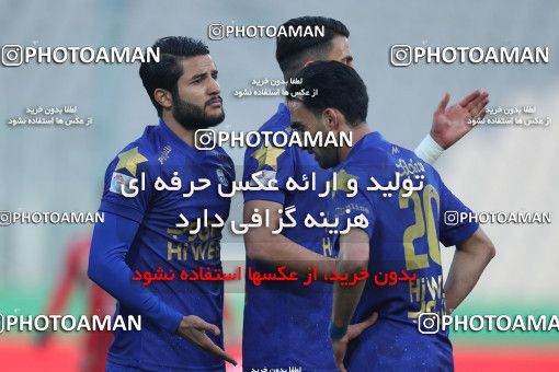 1554159, Tehran, Iran, لیگ برتر فوتبال ایران، Persian Gulf Cup، Week 8، First Leg، Esteghlal 2 v 2 Persepolis on 2021/01/11 at Azadi Stadium