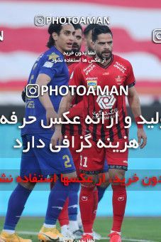 1554091, Tehran, Iran, لیگ برتر فوتبال ایران، Persian Gulf Cup، Week 8، First Leg، Esteghlal 2 v 2 Persepolis on 2021/01/11 at Azadi Stadium