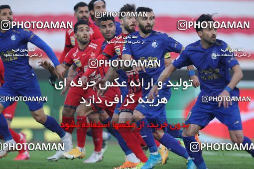 1554156, Tehran, Iran, لیگ برتر فوتبال ایران، Persian Gulf Cup، Week 8، First Leg، Esteghlal 2 v 2 Persepolis on 2021/01/11 at Azadi Stadium