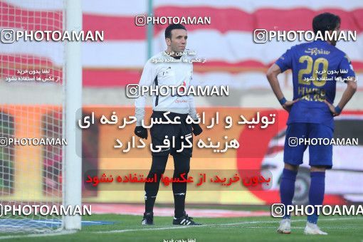 1554166, Tehran, Iran, لیگ برتر فوتبال ایران، Persian Gulf Cup، Week 8، First Leg، Esteghlal 2 v 2 Persepolis on 2021/01/11 at Azadi Stadium