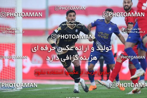 1553972, Tehran, Iran, لیگ برتر فوتبال ایران، Persian Gulf Cup، Week 8، First Leg، Esteghlal 2 v 2 Persepolis on 2021/01/11 at Azadi Stadium