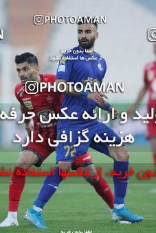 1554120, Tehran, Iran, لیگ برتر فوتبال ایران، Persian Gulf Cup، Week 8، First Leg، Esteghlal 2 v 2 Persepolis on 2021/01/11 at Azadi Stadium