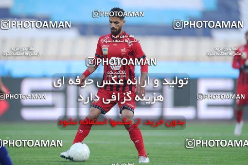 1554005, Tehran, Iran, لیگ برتر فوتبال ایران، Persian Gulf Cup، Week 8، First Leg، Esteghlal 2 v 2 Persepolis on 2021/01/11 at Azadi Stadium