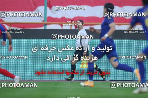 1554153, Tehran, Iran, لیگ برتر فوتبال ایران، Persian Gulf Cup، Week 8، First Leg، Esteghlal 2 v 2 Persepolis on 2021/01/11 at Azadi Stadium