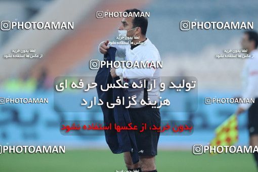 1553994, Tehran, Iran, لیگ برتر فوتبال ایران، Persian Gulf Cup، Week 8، First Leg، Esteghlal 2 v 2 Persepolis on 2021/01/11 at Azadi Stadium