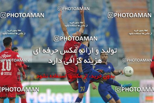 1554311, Tehran, Iran, لیگ برتر فوتبال ایران، Persian Gulf Cup، Week 8، First Leg، Esteghlal 2 v 2 Persepolis on 2021/01/11 at Azadi Stadium