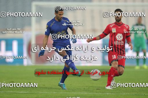 1554206, Tehran, Iran, لیگ برتر فوتبال ایران، Persian Gulf Cup، Week 8، First Leg، Esteghlal 2 v 2 Persepolis on 2021/01/11 at Azadi Stadium