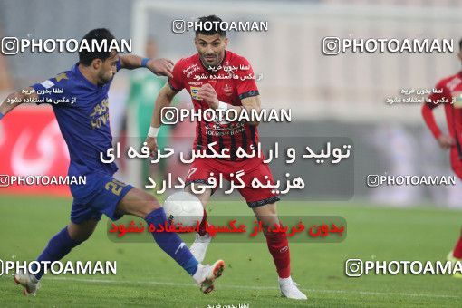 1554341, Tehran, Iran, لیگ برتر فوتبال ایران، Persian Gulf Cup، Week 8، First Leg، Esteghlal 2 v 2 Persepolis on 2021/01/11 at Azadi Stadium