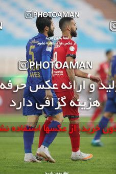 1554266, Tehran, Iran, لیگ برتر فوتبال ایران، Persian Gulf Cup، Week 8، First Leg، Esteghlal 2 v 2 Persepolis on 2021/01/11 at Azadi Stadium