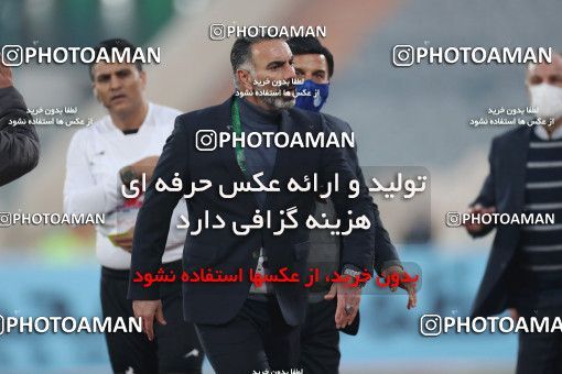 1554253, Tehran, Iran, لیگ برتر فوتبال ایران، Persian Gulf Cup، Week 8، First Leg، Esteghlal 2 v 2 Persepolis on 2021/01/11 at Azadi Stadium