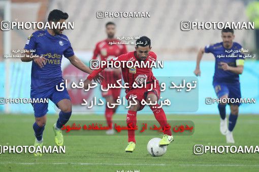 1554174, Tehran, Iran, لیگ برتر فوتبال ایران، Persian Gulf Cup، Week 8، First Leg، Esteghlal 2 v 2 Persepolis on 2021/01/11 at Azadi Stadium