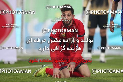 1554240, Tehran, Iran, لیگ برتر فوتبال ایران، Persian Gulf Cup، Week 8، First Leg، Esteghlal 2 v 2 Persepolis on 2021/01/11 at Azadi Stadium