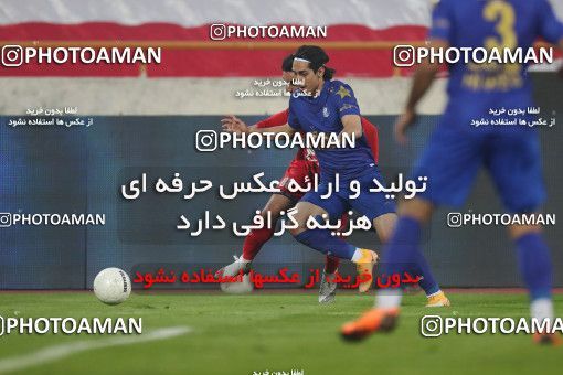 1554313, Tehran, Iran, لیگ برتر فوتبال ایران، Persian Gulf Cup، Week 8، First Leg، Esteghlal 2 v 2 Persepolis on 2021/01/11 at Azadi Stadium