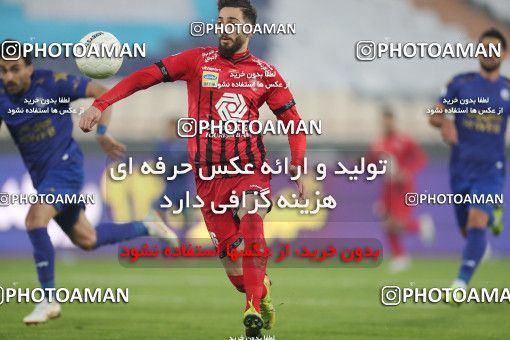 1554272, Tehran, Iran, لیگ برتر فوتبال ایران، Persian Gulf Cup، Week 8، First Leg، Esteghlal 2 v 2 Persepolis on 2021/01/11 at Azadi Stadium