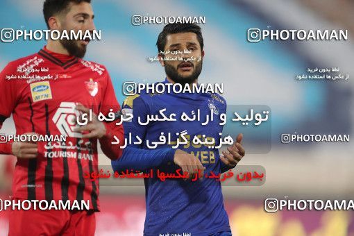 1554377, Tehran, Iran, لیگ برتر فوتبال ایران، Persian Gulf Cup، Week 8، First Leg، Esteghlal 2 v 2 Persepolis on 2021/01/11 at Azadi Stadium
