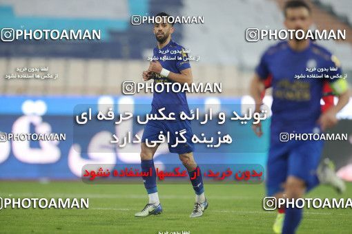 1554252, Tehran, Iran, لیگ برتر فوتبال ایران، Persian Gulf Cup، Week 8، First Leg، Esteghlal 2 v 2 Persepolis on 2021/01/11 at Azadi Stadium