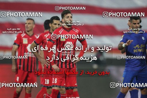 1554182, Tehran, Iran, لیگ برتر فوتبال ایران، Persian Gulf Cup، Week 8، First Leg، Esteghlal 2 v 2 Persepolis on 2021/01/11 at Azadi Stadium