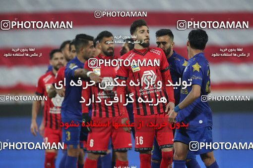 1554201, Tehran, Iran, لیگ برتر فوتبال ایران، Persian Gulf Cup، Week 8، First Leg، Esteghlal 2 v 2 Persepolis on 2021/01/11 at Azadi Stadium