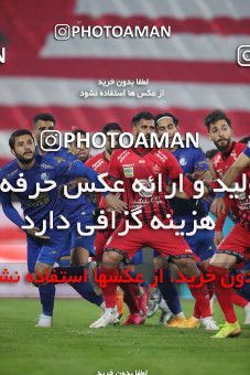1554348, Tehran, Iran, لیگ برتر فوتبال ایران، Persian Gulf Cup، Week 8، First Leg، Esteghlal 2 v 2 Persepolis on 2021/01/11 at Azadi Stadium