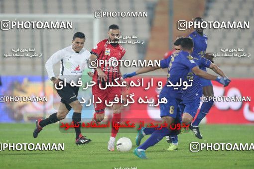 1554572, Tehran, Iran, لیگ برتر فوتبال ایران، Persian Gulf Cup، Week 8، First Leg، Esteghlal 2 v 2 Persepolis on 2021/01/11 at Azadi Stadium