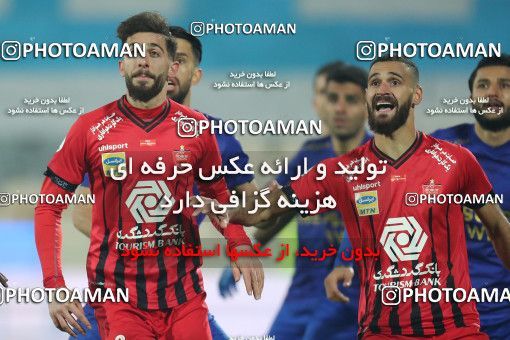 1554439, Tehran, Iran, لیگ برتر فوتبال ایران، Persian Gulf Cup، Week 8، First Leg، Esteghlal 2 v 2 Persepolis on 2021/01/11 at Azadi Stadium