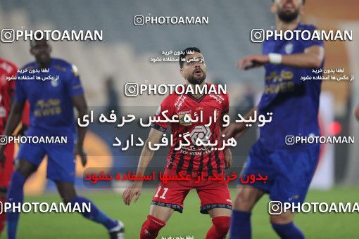 1554622, Tehran, Iran, لیگ برتر فوتبال ایران، Persian Gulf Cup، Week 8، First Leg، Esteghlal 2 v 2 Persepolis on 2021/01/11 at Azadi Stadium