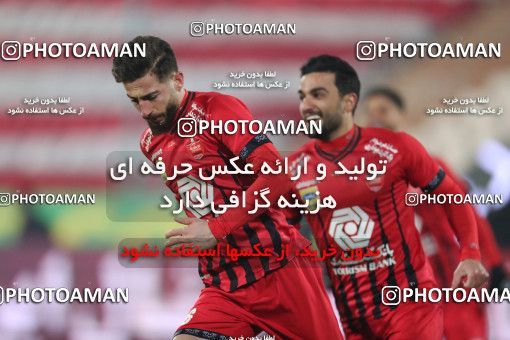 1554461, Tehran, Iran, لیگ برتر فوتبال ایران، Persian Gulf Cup، Week 8، First Leg، Esteghlal 2 v 2 Persepolis on 2021/01/11 at Azadi Stadium