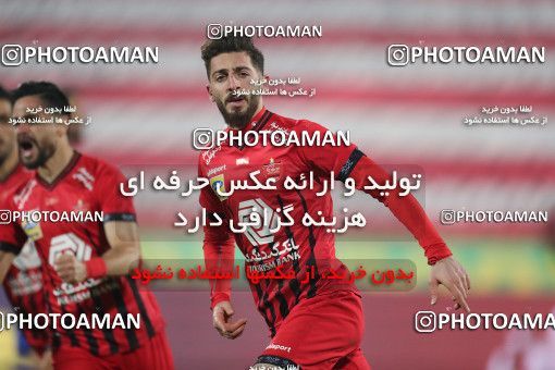 1554490, Tehran, Iran, لیگ برتر فوتبال ایران، Persian Gulf Cup، Week 8، First Leg، Esteghlal 2 v 2 Persepolis on 2021/01/11 at Azadi Stadium