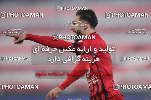 1554488, Tehran, Iran, لیگ برتر فوتبال ایران، Persian Gulf Cup، Week 8، First Leg، Esteghlal 2 v 2 Persepolis on 2021/01/11 at Azadi Stadium
