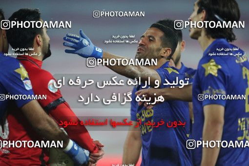 1554533, Tehran, Iran, لیگ برتر فوتبال ایران، Persian Gulf Cup، Week 8، First Leg، Esteghlal 2 v 2 Persepolis on 2021/01/11 at Azadi Stadium