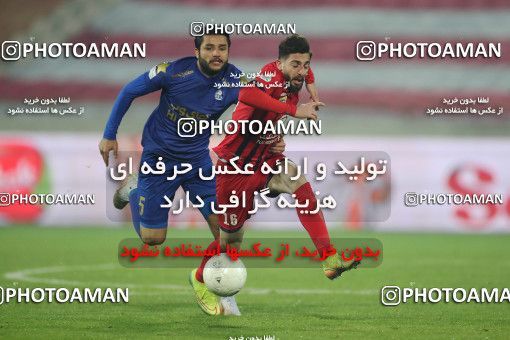 1554597, Tehran, Iran, لیگ برتر فوتبال ایران، Persian Gulf Cup، Week 8، First Leg، Esteghlal 2 v 2 Persepolis on 2021/01/11 at Azadi Stadium