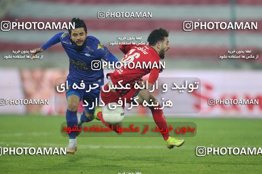 1554433, Tehran, Iran, لیگ برتر فوتبال ایران، Persian Gulf Cup، Week 8، First Leg، Esteghlal 2 v 2 Persepolis on 2021/01/11 at Azadi Stadium