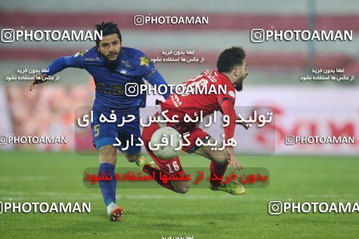 1554524, Tehran, Iran, لیگ برتر فوتبال ایران، Persian Gulf Cup، Week 8، First Leg، Esteghlal 2 v 2 Persepolis on 2021/01/11 at Azadi Stadium