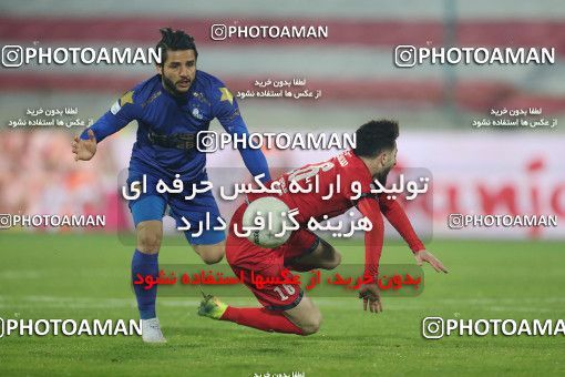 1554611, Tehran, Iran, لیگ برتر فوتبال ایران، Persian Gulf Cup، Week 8، First Leg، Esteghlal 2 v 2 Persepolis on 2021/01/11 at Azadi Stadium