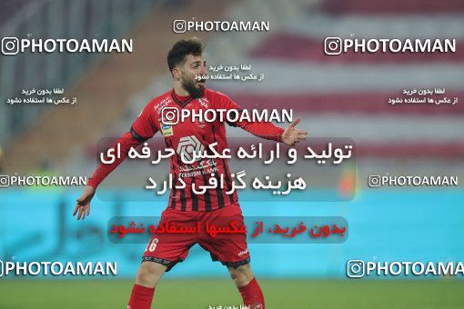1554500, Tehran, Iran, لیگ برتر فوتبال ایران، Persian Gulf Cup، Week 8، First Leg، Esteghlal 2 v 2 Persepolis on 2021/01/11 at Azadi Stadium