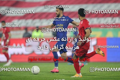 1554605, Tehran, Iran, لیگ برتر فوتبال ایران، Persian Gulf Cup، Week 8، First Leg، Esteghlal 2 v 2 Persepolis on 2021/01/11 at Azadi Stadium