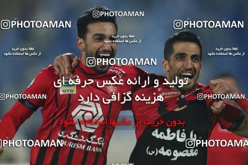 1554585, Tehran, Iran, لیگ برتر فوتبال ایران، Persian Gulf Cup، Week 8، First Leg، Esteghlal 2 v 2 Persepolis on 2021/01/11 at Azadi Stadium
