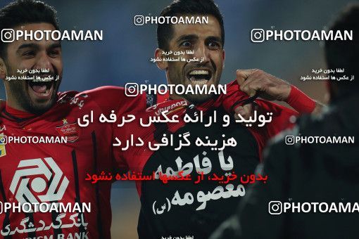 1554440, Tehran, Iran, لیگ برتر فوتبال ایران، Persian Gulf Cup، Week 8، First Leg، Esteghlal 2 v 2 Persepolis on 2021/01/11 at Azadi Stadium